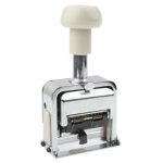 Automatische Nummerierungsmaschine aus Hochleistungsmetallmaterial (9 Code) (Silber) – Bild 5