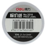 Hochwertige handgehaltene Tinte Preis Etikettierpapier, Etiketten Technische Daten: 21,5 mm x 12 mm, Nr. 3210 (10 Rollen in einer Packung, der Preis gilt für 10 Rollen) (Weiß) – Bild 5