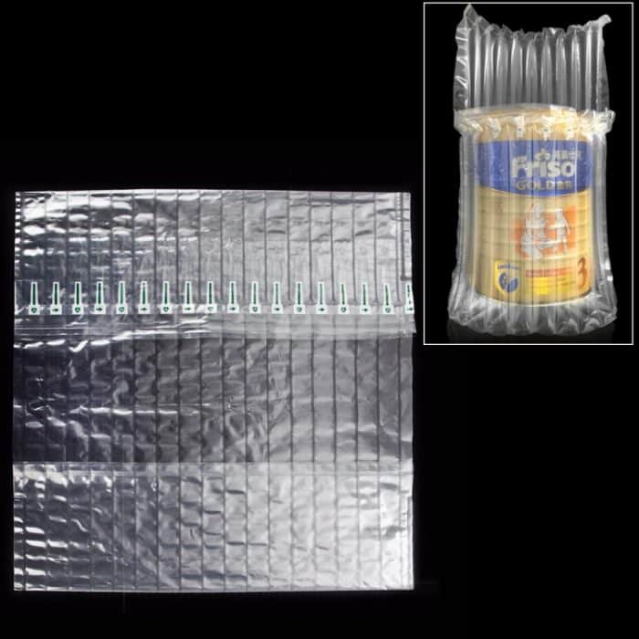 S-PACK-1005.jpg 100 PCS Air Column Cushion Bag Verpackung für Milchpulver & Handys & Geschenkbox Paket, Größe: 28 x 21 x 7 cm, Sonderdruck und Größe sind willkommen – Bild 1