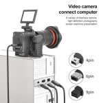 Firewire 800 IEEE1394B 9-poliges 9-poliges Steckerkabel, Länge: 1,8 m (schwarz) – Bild 5