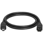 FireWire 800 9-poliges 4-poliges FireWire 400-Kabel, Länge: 1,5 m (schwarz) – Bild 2
