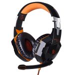 JEDES G2000 Over-Ear-Stereo-Bass-Gaming-Headset mit Mikrofon und LED-Licht für Computer, Kabellänge: 2,2 m – Bild 2