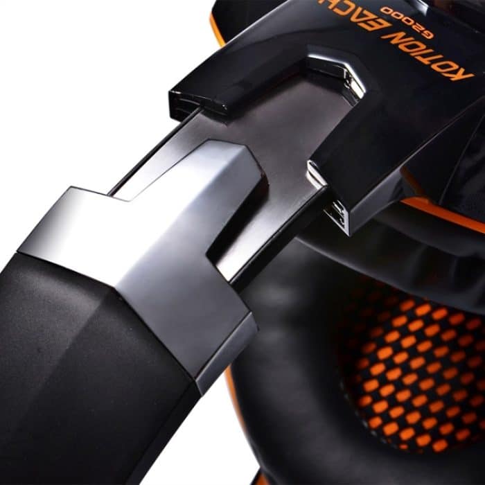 JEDES G2000 Over-Ear-Stereo-Bass-Gaming-Headset mit Mikrofon und LED-Licht für Computer, Kabellänge: 2,2 m – Bild 7