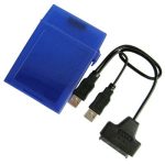 USB 2.0 zum seriellen ATA HDD-Konverter & 2,5-Zoll-HDD-Speicher-Tank