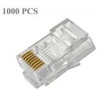 1000 PCS RJ45-Anschluss Modularer Stecker, normale Qualität