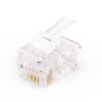 RJ11 Modular Plug Telefonanschluss (1000 Stück in einer Verpackung, der Preis gilt für 1000 Stück) – Bild 3