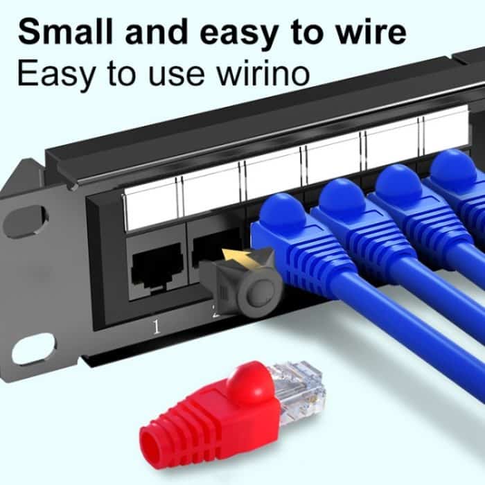 Netzwerkkabel-Kappenabdeckung für RJ45, grün (500 Stück in einer Verpackung, der Preis gilt für 500 Stück), 500 Pcs Grey, 500 Pcs Black, 500 Pcs Red, 500 Pcs Blue, 500 Pcs White, 500 Pcs Yellow, 500 Pcs Green – Bild 3