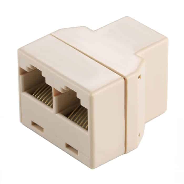 RJ45 1x2 Ethernet Connector Splitter – Bild 2