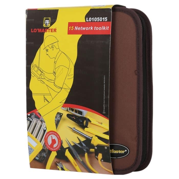 15 in 1 Telekommunikationsset für professionelle Netzwerkwartung – Bild 6