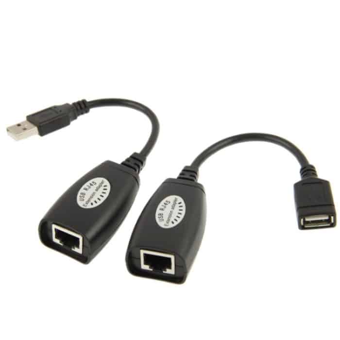 S-PC-0755.jpg 50 m USB zu RJ45 Extender von Cat5e Kabel – Bild 1
