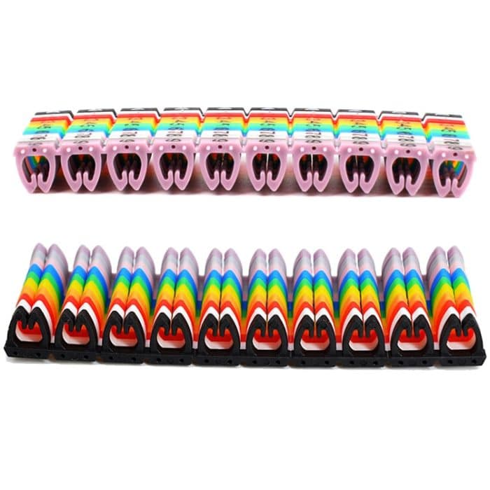 100PCS Label Mark RJ45 RJ11 RJ12 Farbkabel – Bild 4