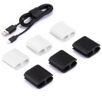 6 PCS Smart Wire Kabelklemmen Verstreute Drähte organisieren, zufällige Farblieferung