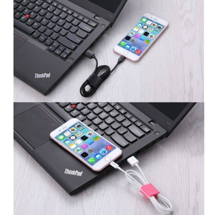 6 PCS Smart Wire Kabelklemmen Verstreute Drähte organisieren, zufällige Farblieferung – Bild 6