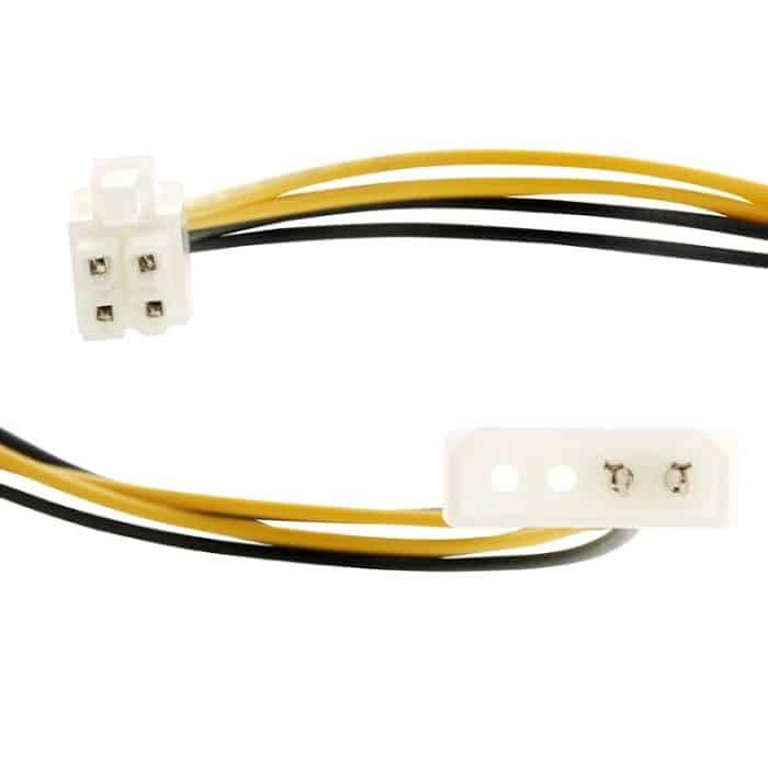 Motherboard Molex IDE 2-poliges bis 4-poliges ATX P4 12-V-ATX-CPU-Stromanschlussadapterkabel – Bild 3