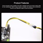 ATX 4-poliger Stecker-Buchse-Verlängerungskabel-Kabelstecker – Bild 5