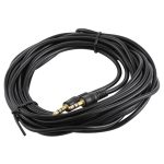 Aux-Kabel, 3,5-mm-Mini-Stecker-Stereo-Audiokabel, Länge: 5 m – Bild 3