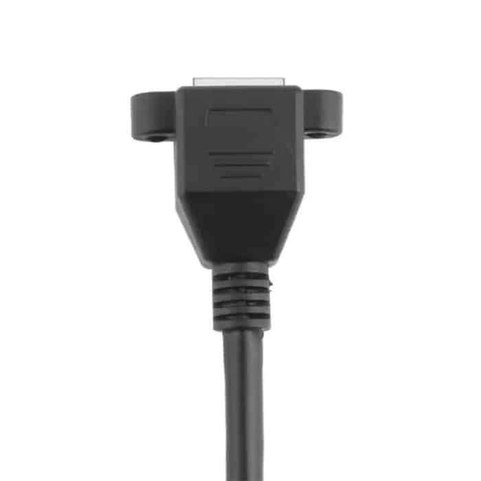 RJ45-Verlängerungskabel für Buchse von Buchse zu Stecker, Länge: 1,5 m (schwarz) – Bild 2