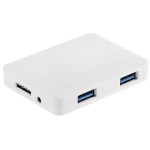 CR-H302 Mirror Surface 4 Ports USB 3.0 Super Speed 5 Gbit/s HUB + 60 cm USB 3.0-Übertragungskabel, H302 White, H302 Black – Bild 4