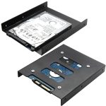 SSD HDD 2,5 Zoll auf 3,5 Zoll Konverter Festplatte Metallhalterung Adapterhalter – Bild 6