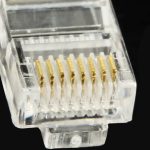 Modularer Stecker mit 100 PCS RJ45-Anschluss, Gold: 3u – Bild 6