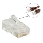 Modularer Stecker mit 100 PCS RJ45-Anschluss, Gold: 3u – Bild 7