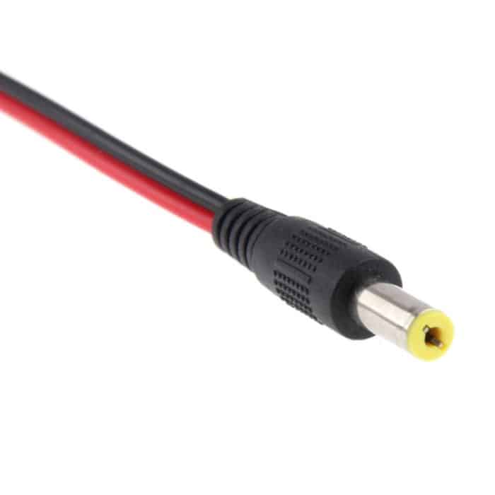 100 PCS 5,5 x 2,1 mm DC-Steckeradapter für LED-Lichtsteuerung, Länge: 30 cm – Bild 3