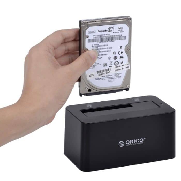 ORICO 6619US3 5 Gbit/s Super Speed USB 3.0 zu SATA Festplatten-Dockingstation für 2,5 Zoll / 3,5 Zoll Festplatten, 6619US3 – Bild 4