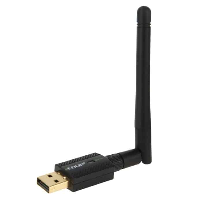 EDUP EP-N1581 Mini-USB-WLAN 802.11n / g / b 300 Mbit / s 2,4 GHz Wireless Adapter Externe Antenne – Bild 1