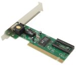 10 / 100M PCI-Ethernet-LAN-Adapter-Netzwerkkarte RJ45, Chipsatz: 8139C (grün) – Bild 2