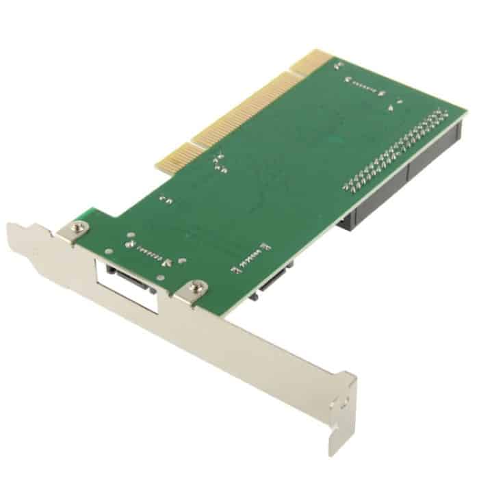 PCI SATA zu IDE Serielle ATA-Karte / Controller-Karte (grün) – Bild 3