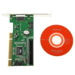 PCI SATA zu IDE Serielle ATA-Karte / Controller-Karte (grün) – Bild 4