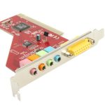 Crystal 4-Kanal-PCI-Soundkarte (rot) – Bild 4