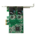 PCI-Express-Dual-Gigabit-Ethernet-Controller-Kartenadapter 2-Port RJ45 10/100/1000 BASE-T (IO-PCE8111-2GLAN) – Bild 5