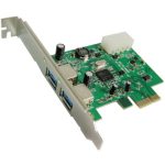 PCI Express auf 2 Ports USB 3.0 PCI Adapterkarte – Bild 2