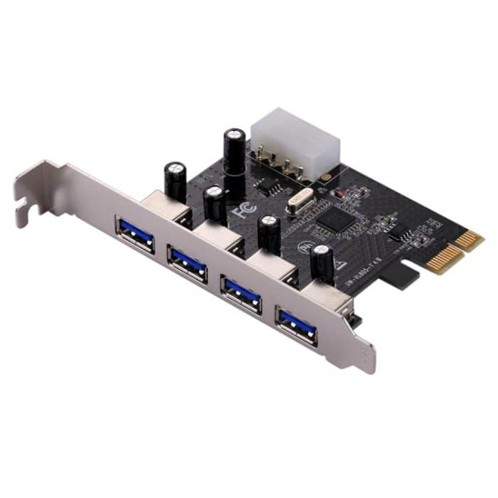 USB 3.0 4 Anschlüsse PCI-E Express Controller-Karte 5 Gbit / s – Bild 1