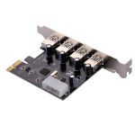 USB 3.0 4 Anschlüsse PCI-E Express Controller-Karte 5 Gbit / s – Bild 4