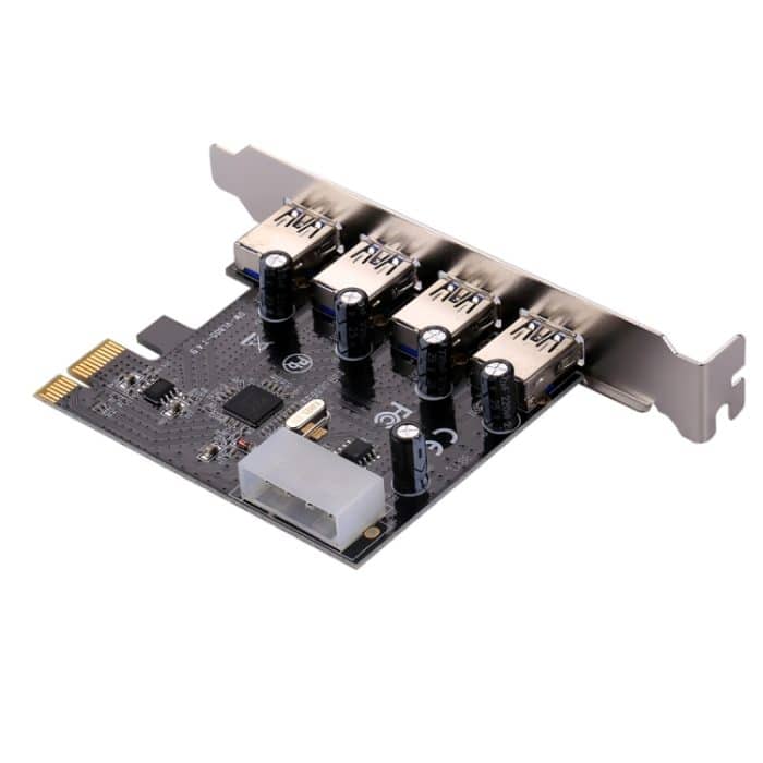 USB 3.0 4 Anschlüsse PCI-E Express Controller-Karte 5 Gbit / s – Bild 4