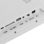 13 Zoll 1024 x 768 / 16:9 LED Widescreen Suspensibility Digitaler Bilderrahmen mit Halterung und Fernbedienung, unterstützt SD / MicroSD / MMC / MS / XD / USB-Flash-Disk, 13 inch – Bild 5