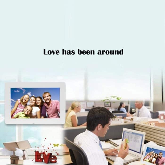 13 Zoll 1024 x 768 / 16:9 LED Widescreen Suspensibility Digitaler Bilderrahmen mit Halterung und Fernbedienung, unterstützt SD / MicroSD / MMC / MS / XD / USB-Flash-Disk, 13 inch – Bild 8