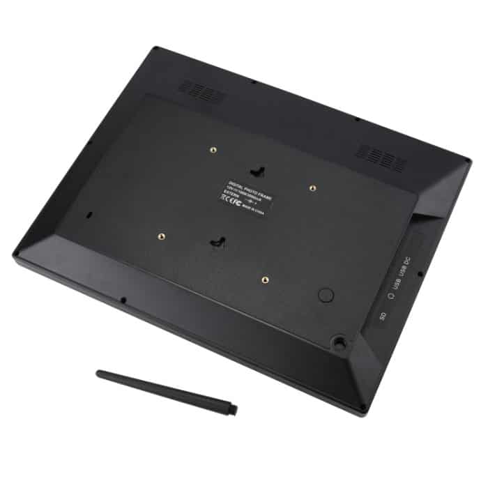 Digitaler Bilderrahmen mit 14-Zoll-HD-LED-Bildschirm, Halterung und Fernbedienung, Allwinner, Wecker/MP3/MP4/Film-Player, 14.0 inch, 14 inch/Allwinner – Bild 5