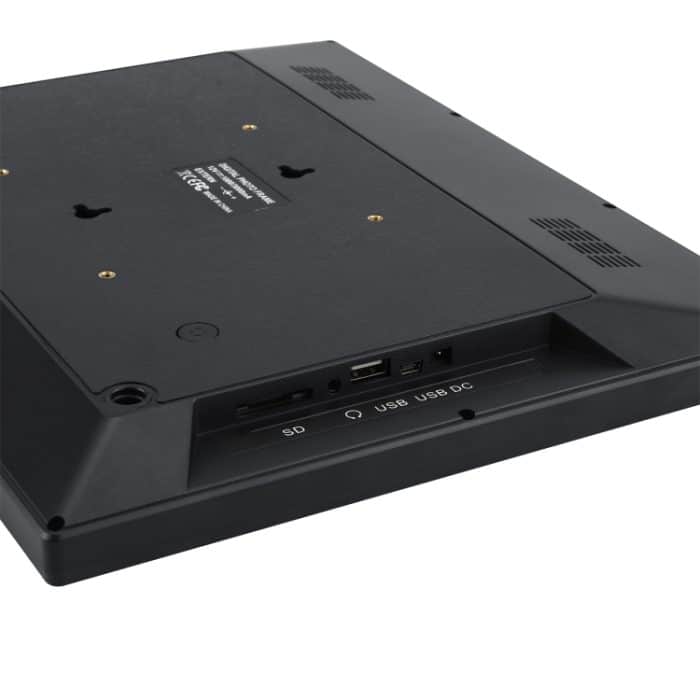 Digitaler Bilderrahmen mit 14-Zoll-HD-LED-Bildschirm, Halterung und Fernbedienung, Allwinner, Wecker/MP3/MP4/Film-Player, 14.0 inch, 14 inch/Allwinner – Bild 6