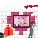 14-Zoll-Multimedia-Digital-Fotorahmen mit LED-Display, Halterung und Musik- und Filmplayer, unterstützt USB-/SD-/MS-/MMC-Karteneingang – Bild 11