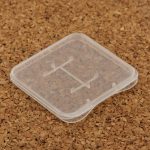 100 PCS transparente Kunststoff-Speicherkartenbox für Micro-SD-Karte (TF-Karte) – Bild 3