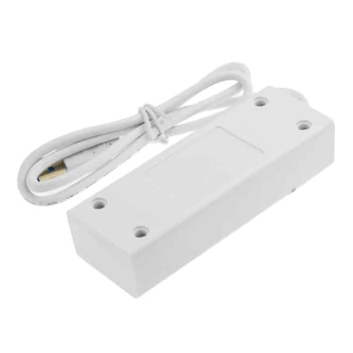 4 Ports USB 3.0 Hub Splitter mit LED, Super Speed 5 Gbit/s, BYL-P104, USB 3.0 (White), USB 3.0 (Black) – Bild 3