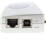 Hochgeschwindigkeits-USB 2.0-Dockingstation mit 8 Anschlüssen (2xUSB 2.0 + PS2-Maus + PS2-Tastatur + RS232 + DB25 + LAN + Upstream), Schwarz, Docking Station (Silver), Docking Station (Black) – Bild 5