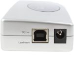 Hochgeschwindigkeits-USB 2.0-Dockingstation mit 8 Anschlüssen (2xUSB 2.0 + PS2-Maus + PS2-Tastatur + RS232 + DB25 + LAN + Upstream), Schwarz, Docking Station (Silver), Docking Station (Black) – Bild 6