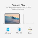 4 Ports USB 3.0-Nabe mit individuellen Schalter für jeden Datenübertragungsport (schwarz) – Bild 9