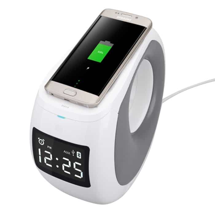 NILLKIN MC1 CE / RoHs / FCC-zertifizierter kabelloser QI-Standard-Ladesender + Bluetooth-Lautsprecher, US-Stecker, Für iPhone, Galaxy, Sony, Lenovo, HTC, Huawei, Google, LG, Xiaomi und andere Smartphones – Bild 5