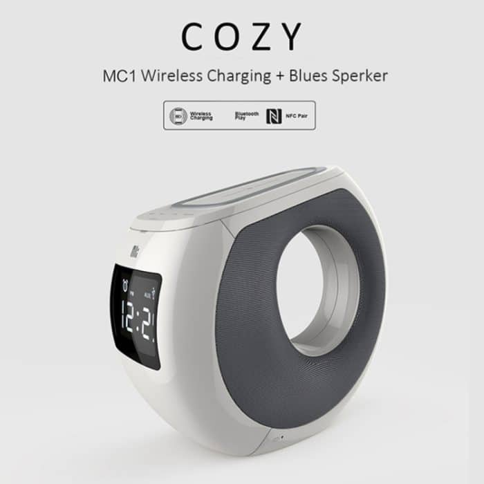 NILLKIN MC1 CE / RoHs / FCC-zertifizierter kabelloser QI-Standard-Ladesender + Bluetooth-Lautsprecher, US-Stecker, Für iPhone, Galaxy, Sony, Lenovo, HTC, Huawei, Google, LG, Xiaomi und andere Smartphones – Bild 6