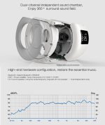 NILLKIN MC1 CE / RoHs / FCC-zertifizierter kabelloser QI-Standard-Ladesender + Bluetooth-Lautsprecher, US-Stecker, Für iPhone, Galaxy, Sony, Lenovo, HTC, Huawei, Google, LG, Xiaomi und andere Smartphones – Bild 9
